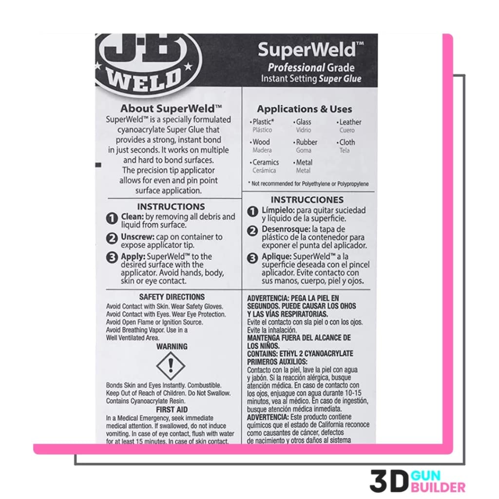 jb weld p80 instructions