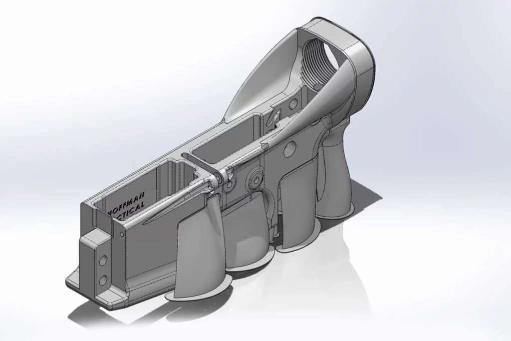 hoffman tactical ar15 double rib