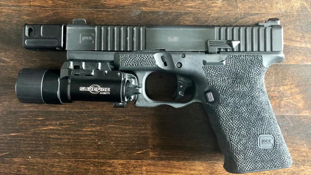 isntalled glock p80 slide stop