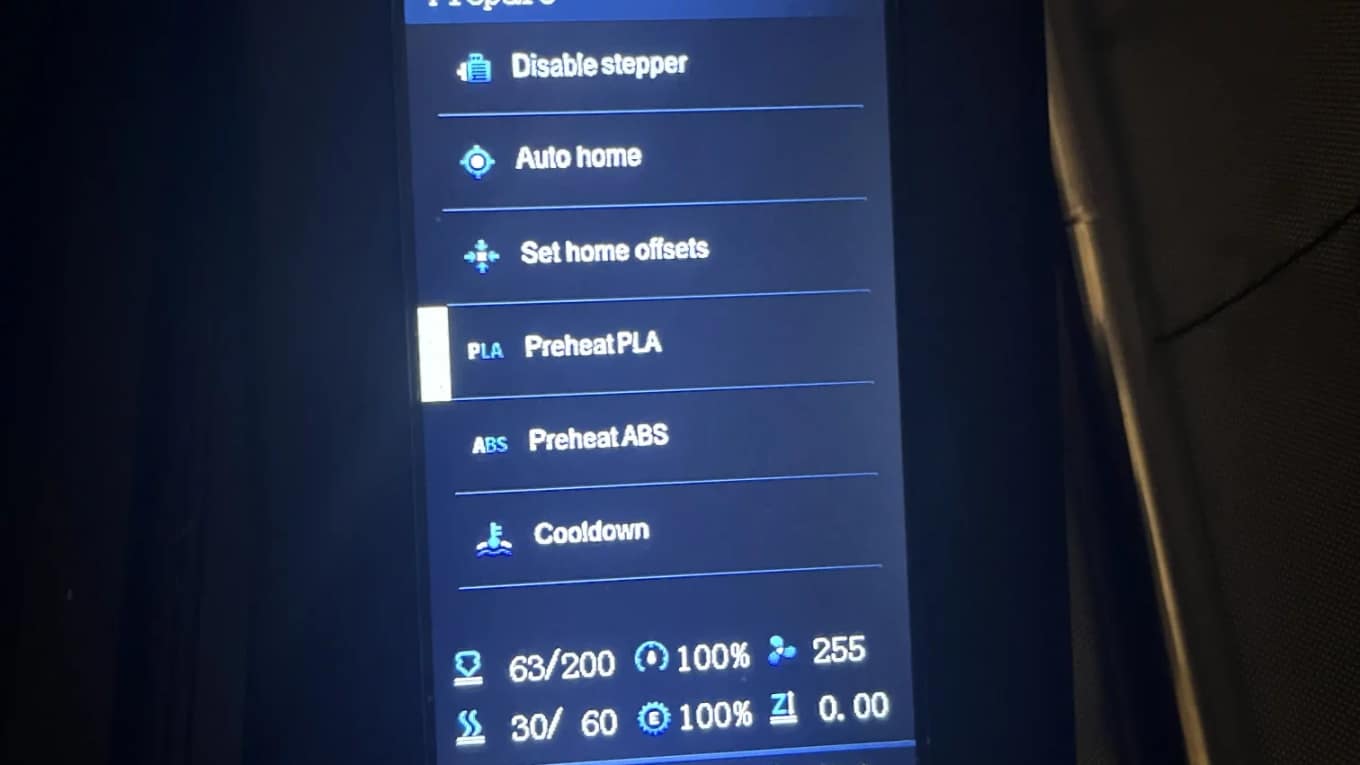 preheat pla 3d printer edited