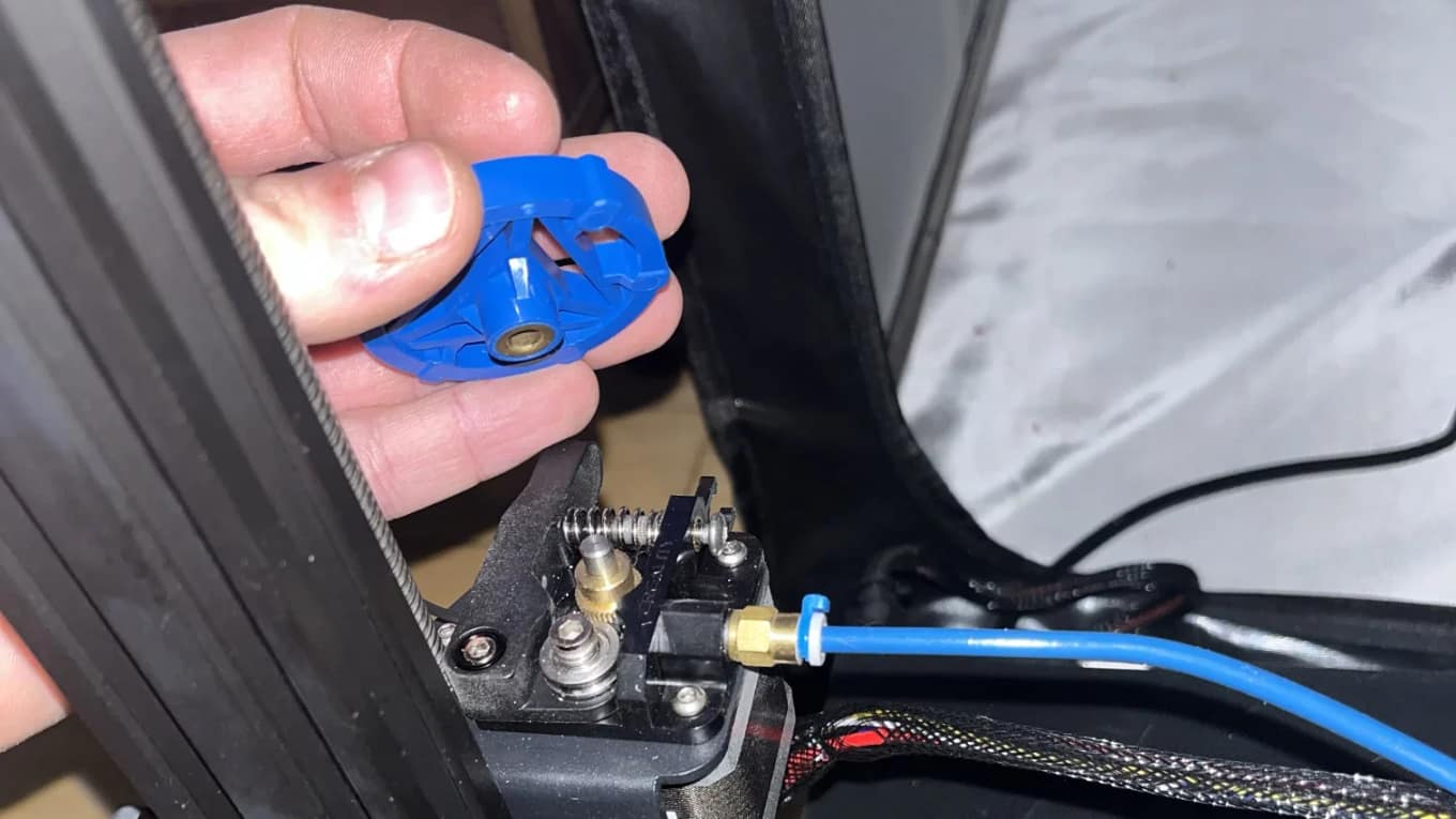 remove extruder knob edited