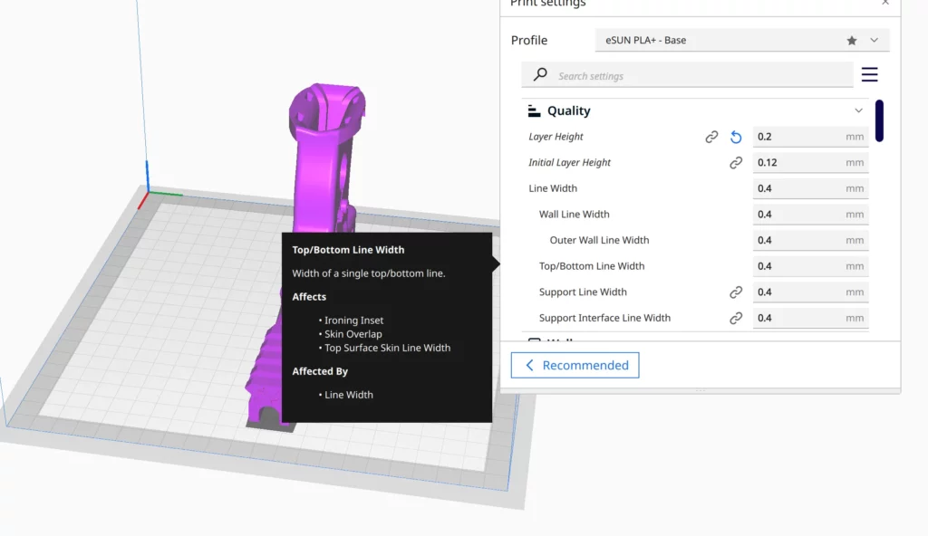set layer height