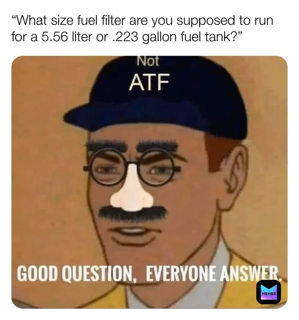 fuel tank meme