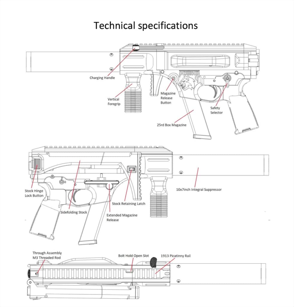 partisan 9 drawings specs