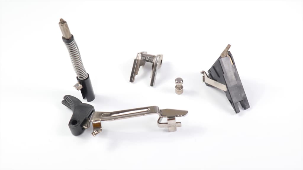 polished glock parts