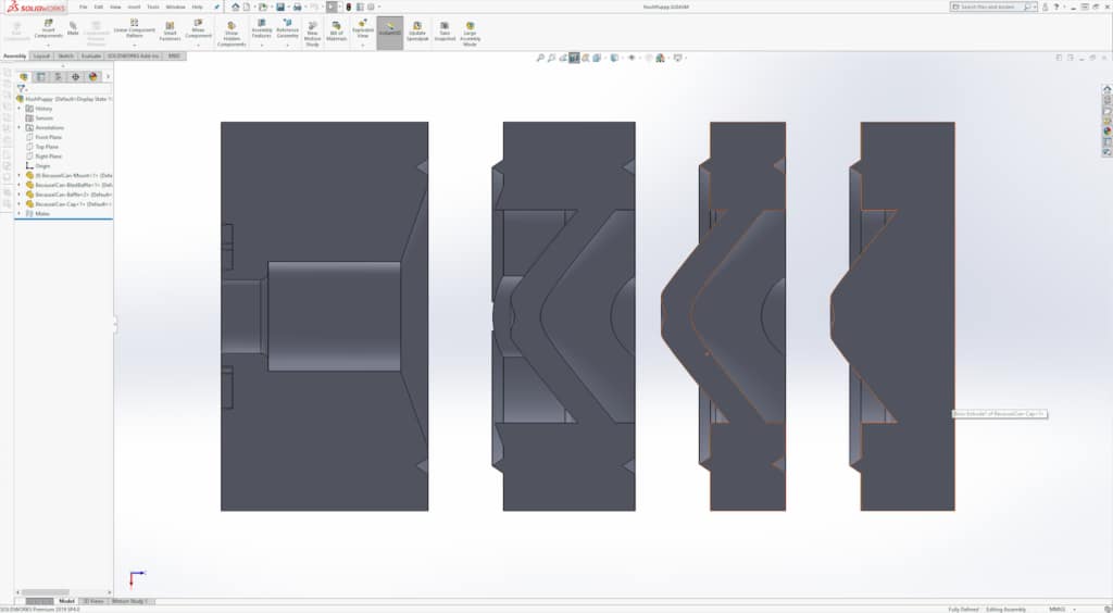 shush puppy cad draw