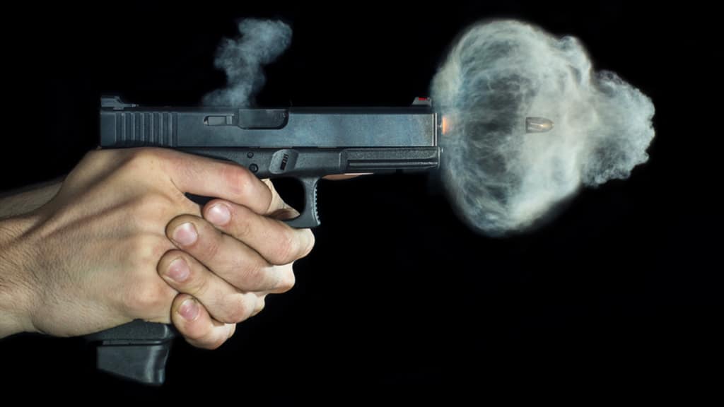 power of glock slow motion