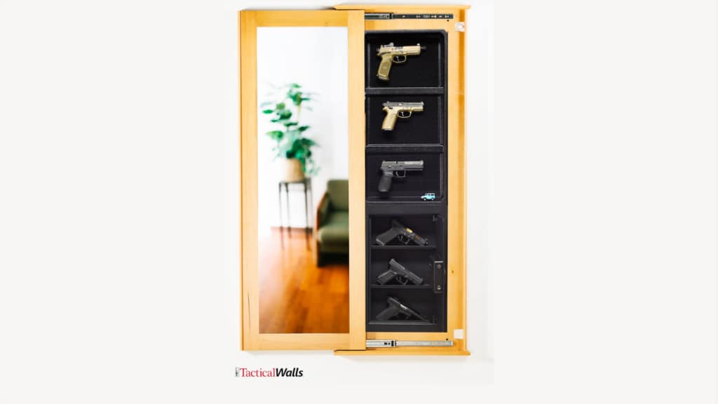 tactical wall mirror hidden