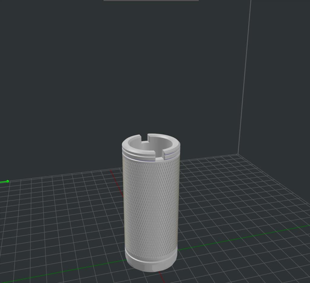 burnt bacon cad stl render