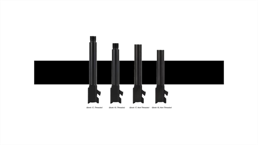 g19 g17 barrel types