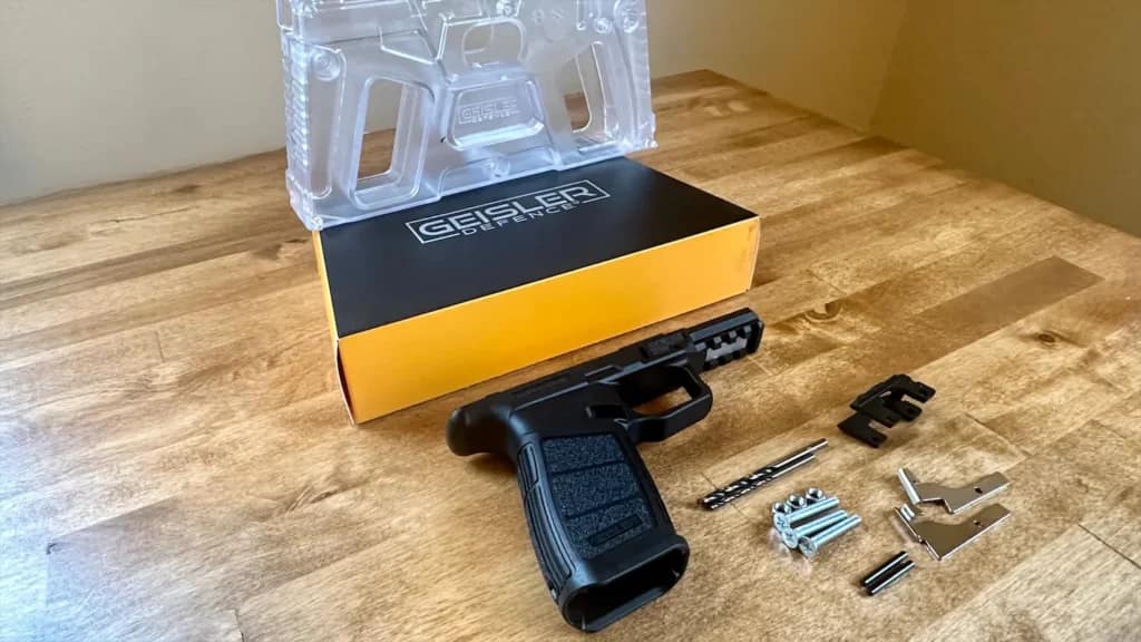 geisler defense 80 percent g19x frame kit