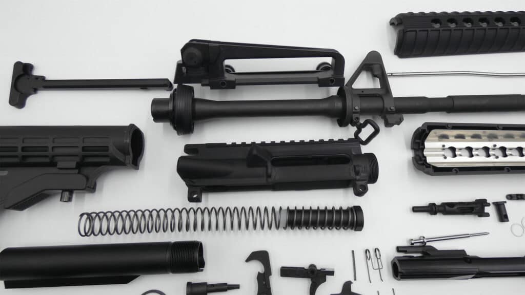 field stripping ar15