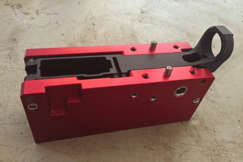 broken armory ar 15 jig