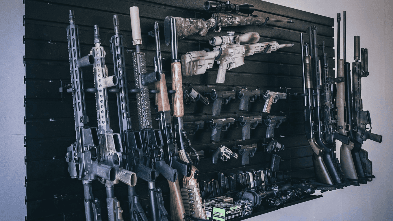 DIY Pegboard For Guns