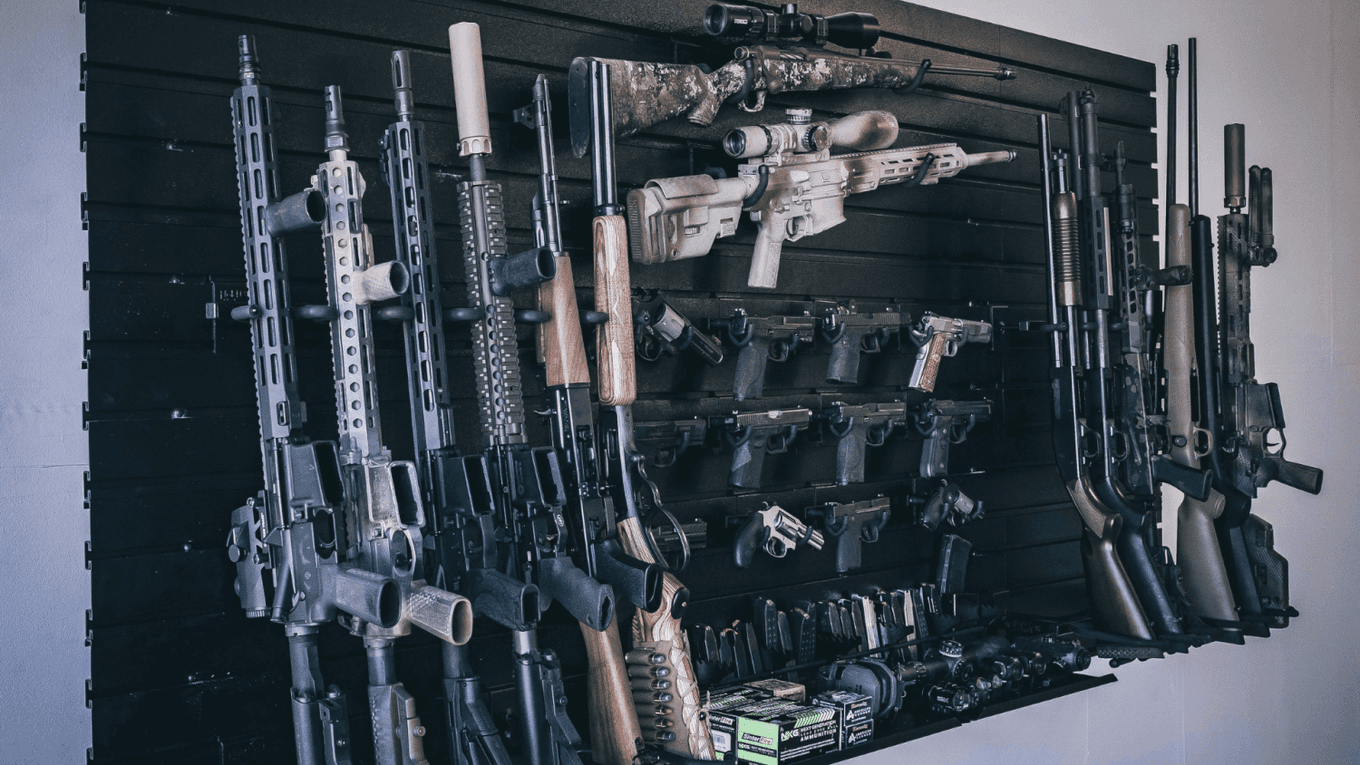 DIY Pegboard For Guns