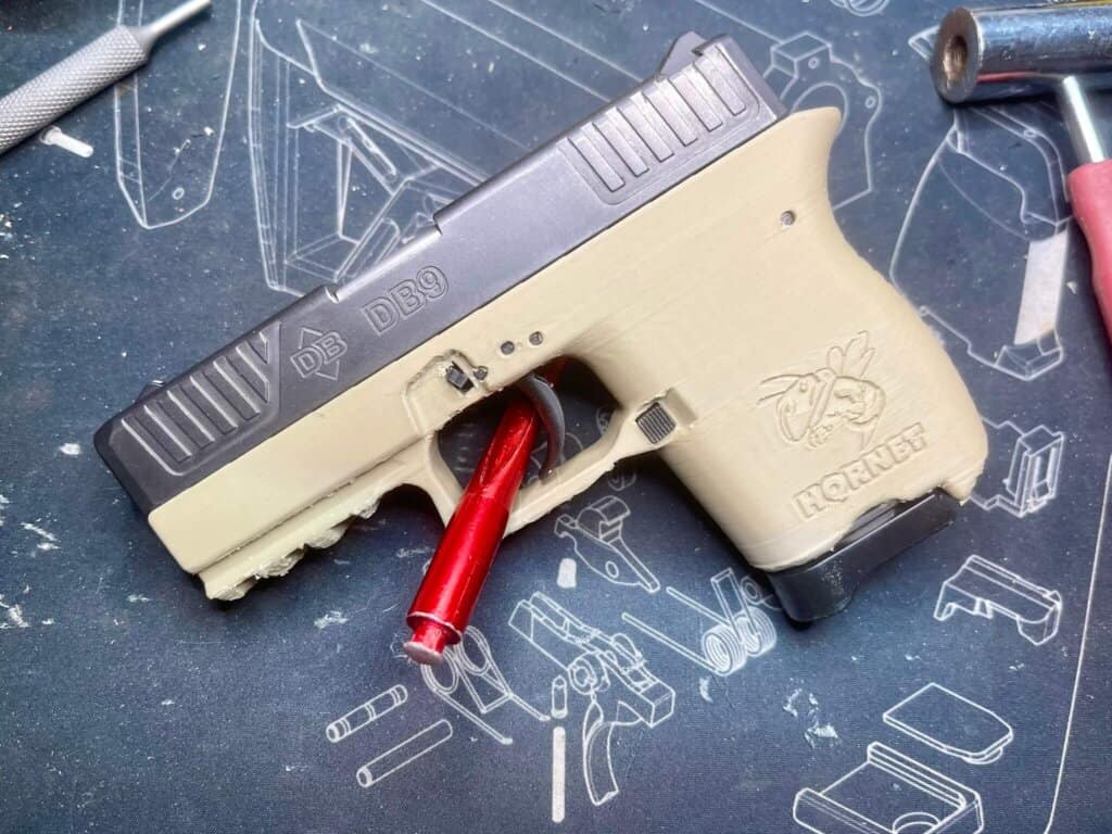 hornet db9 3d printed