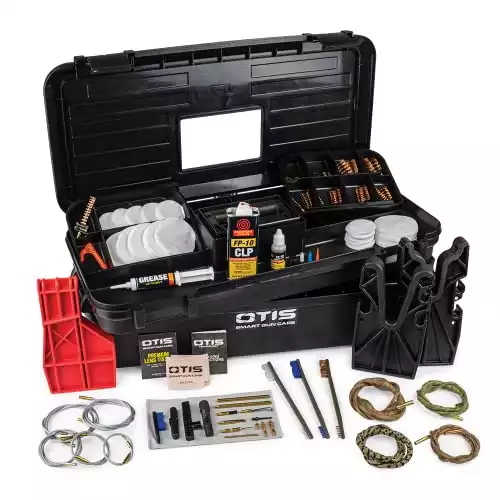 Otis Technology All Caliber Elite Range Box with Universal Gun Cleaning Gear
