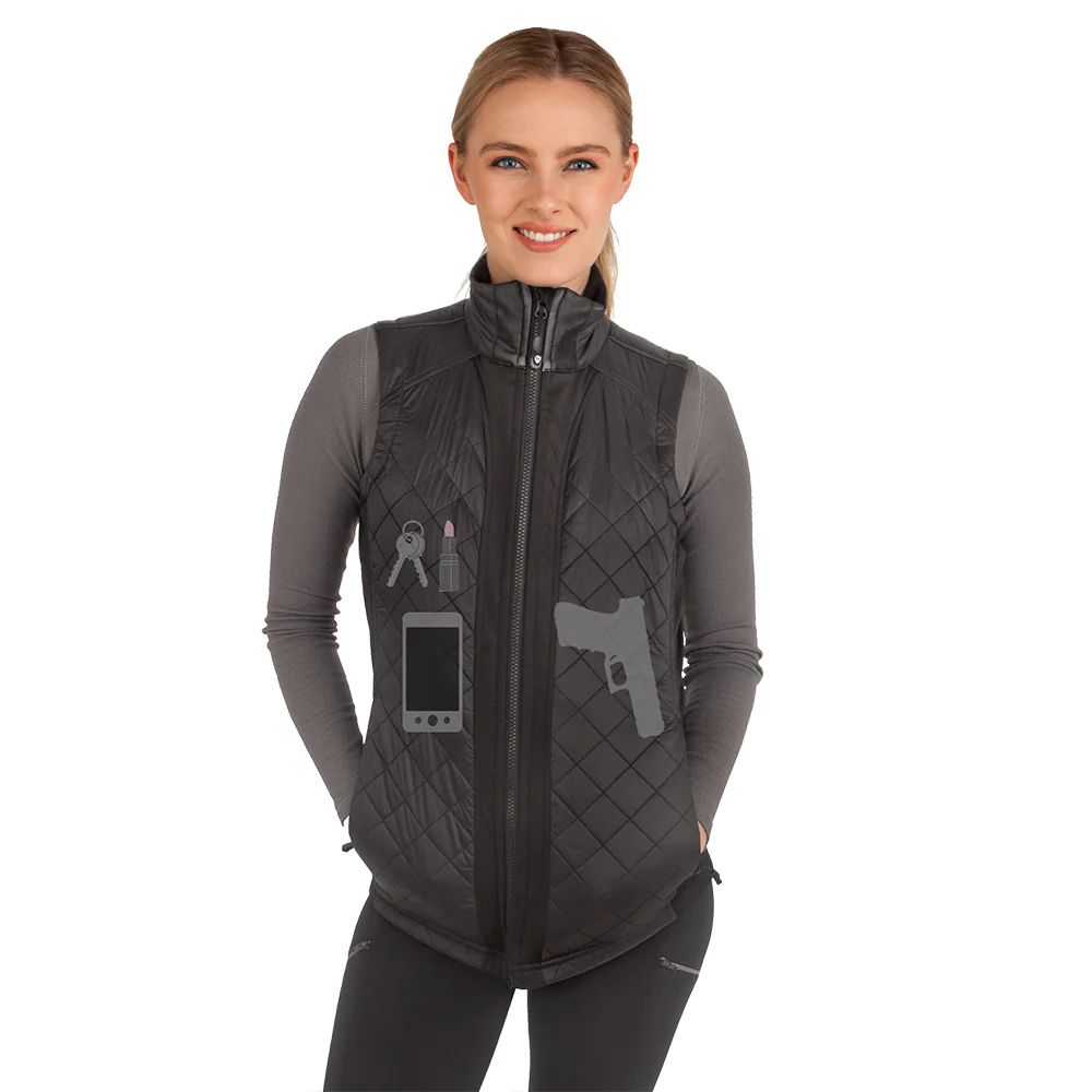 Women's Crossroads Fitted Vest by Master of Concealment
