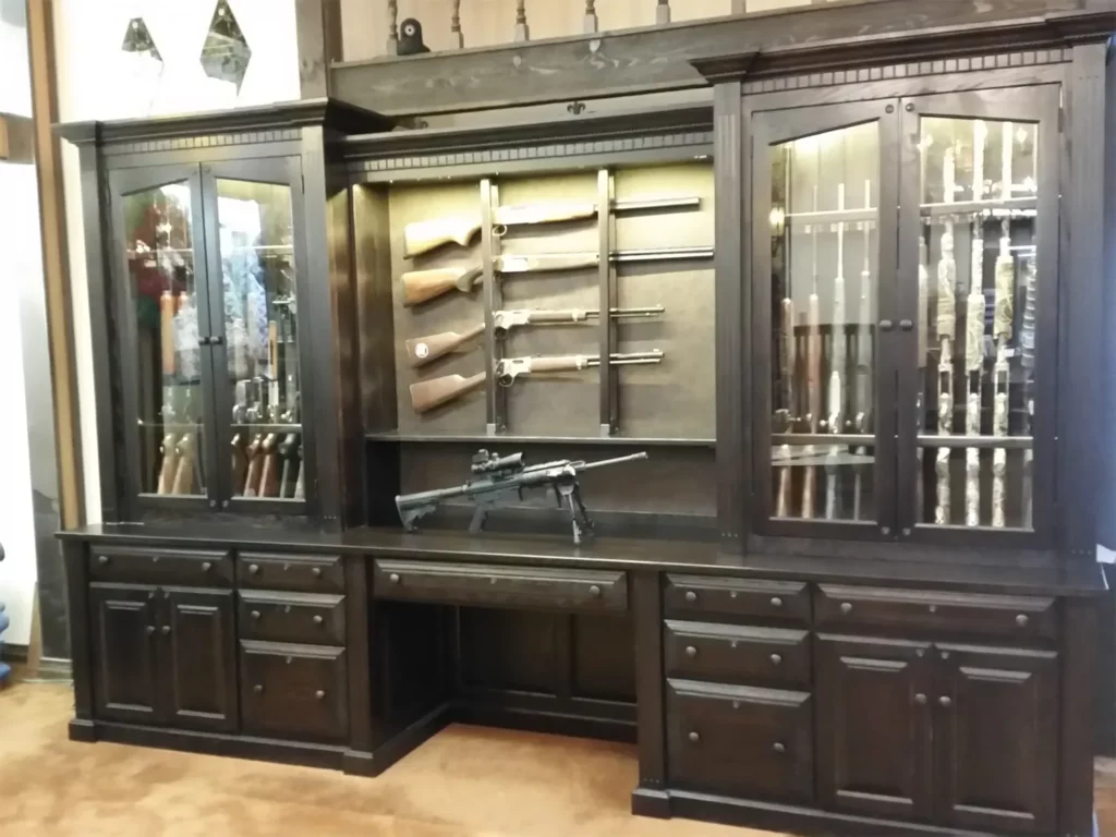 gun display wall storage 2 1