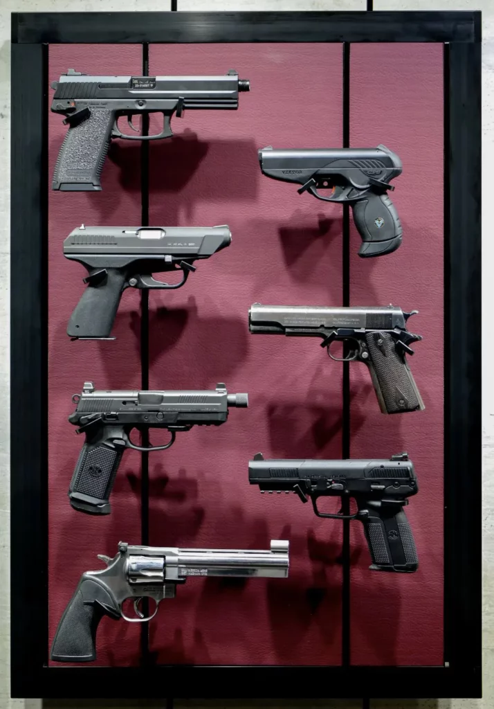 gun display wall storage 5 1