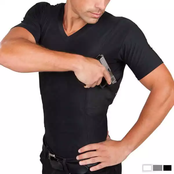 Concealed Carry V-Neck Tee by UnderTech UnderCover